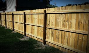 Wood Fence